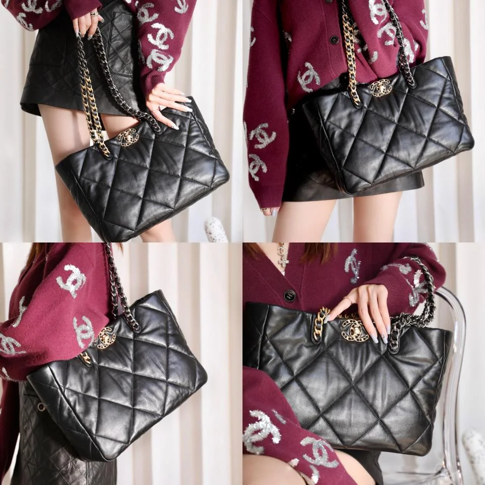CHANEL22K Shopping Bag19橫款購物袋