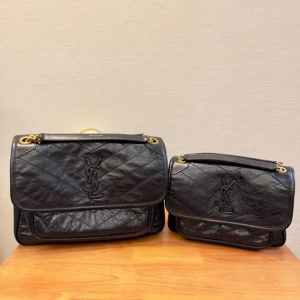 Y家Niki油蠟皮鏈條包(28cm)